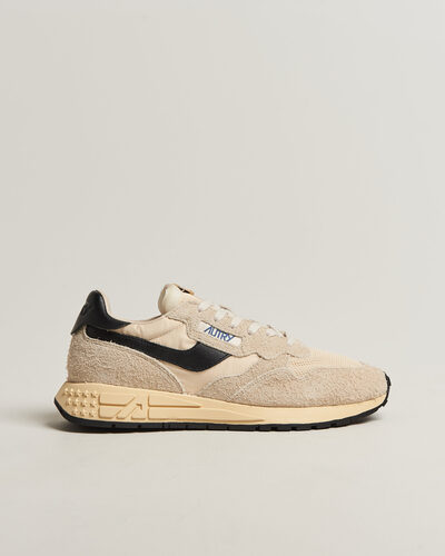 Autry Reelwind Running Sneaker Ecru/Black