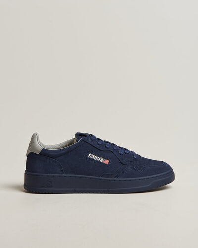 Autry Medalist Low Suede Sneaker Navy