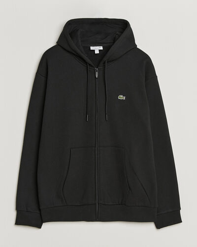 Lacoste Full Zip Hoodie Black