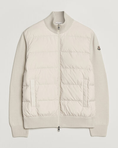 Moncler Padded Hybrid Jacket Grey