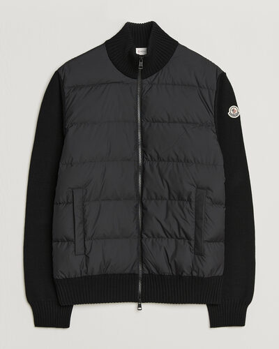 Moncler Padded Hybrid Jacket Black
