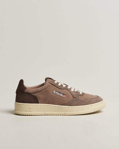 Autry Medalist Low Suede Mix Sneaker Brown/Grey/Beige