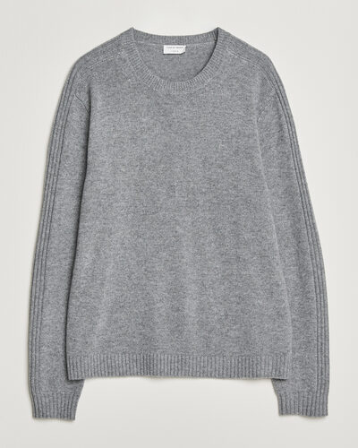 Tiger of Sweden Wilfred Wool/Cashmere Sweater Light Grey Melange