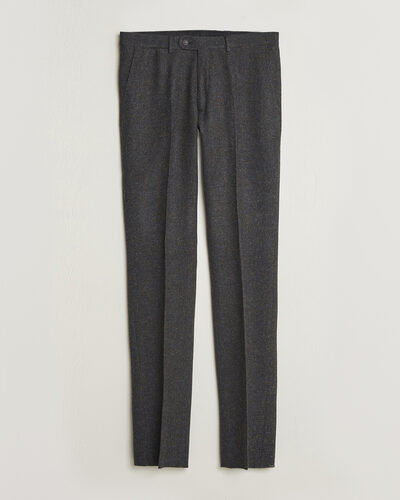 Walker Slater Edward Shetland Wool Donegal Trousers Navy