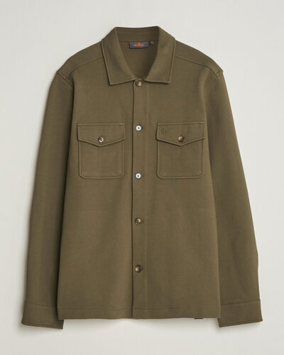 Morris Andrew Jersey Overshirt Olive