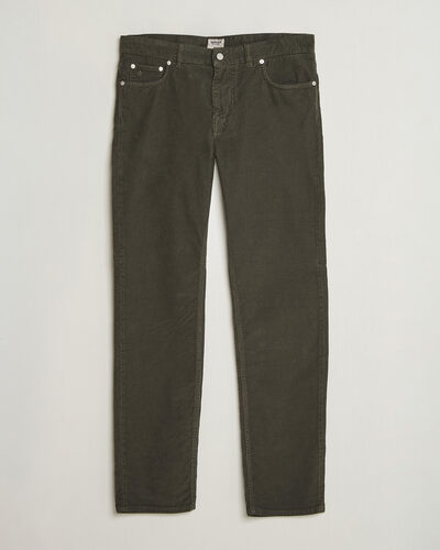 Morris James Cord 5-Pocket Pants Olive