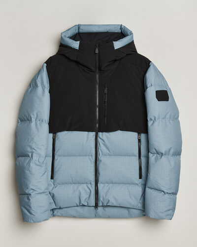 Sail Racing Polar Down Hooded Jacket Aurora Blue