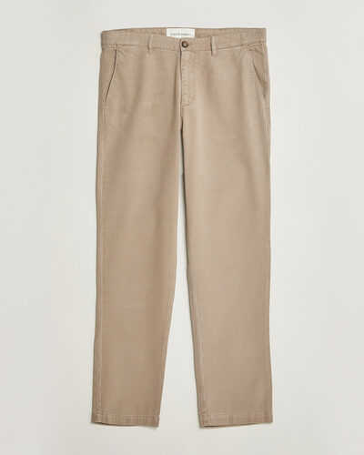 A Day's March Miller Cotton/Lyocell Trousers Greige