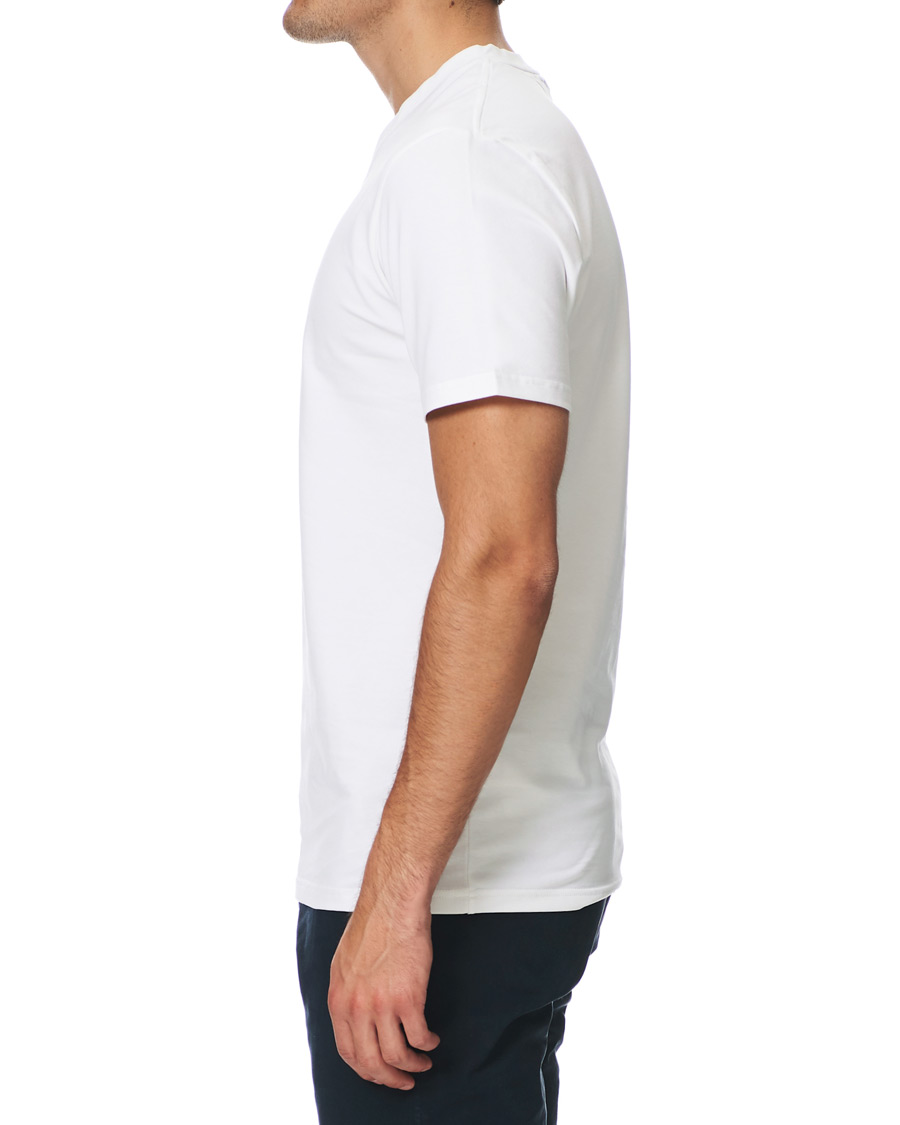 Men | T-Shirts | Filippa K | Soft Lycra V-Neck Tee White