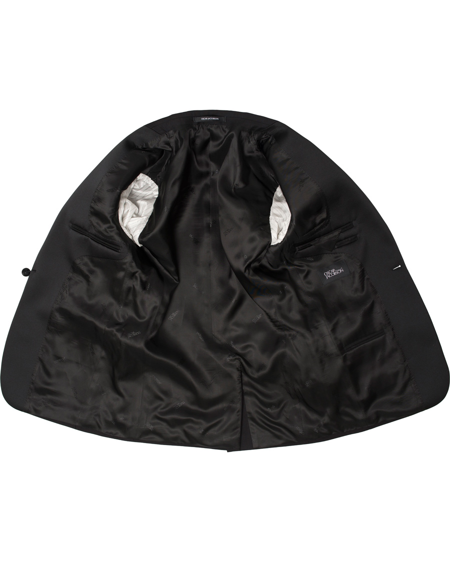 Men | Blazers | Oscar Jacobson | Frampton Tuxedo Jacket Black