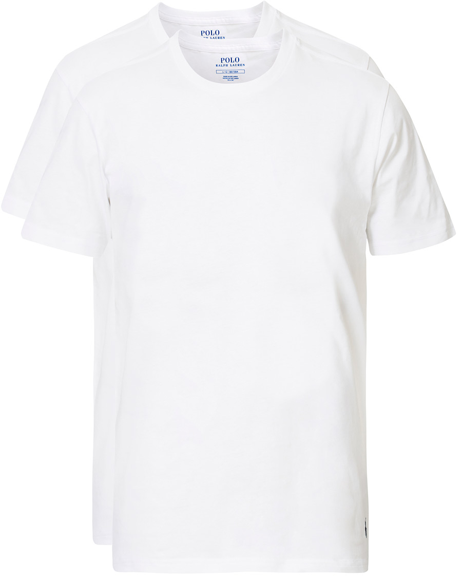 Men | T-Shirts | Polo Ralph Lauren | 2-Pack T-Shirt Crew Neck White