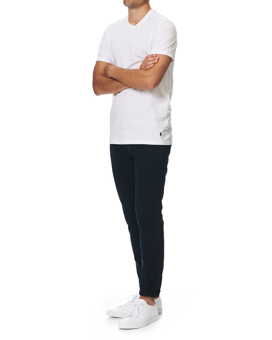 Men | T-Shirts | Polo Ralph Lauren | 2-Pack T-Shirt Crew Neck White