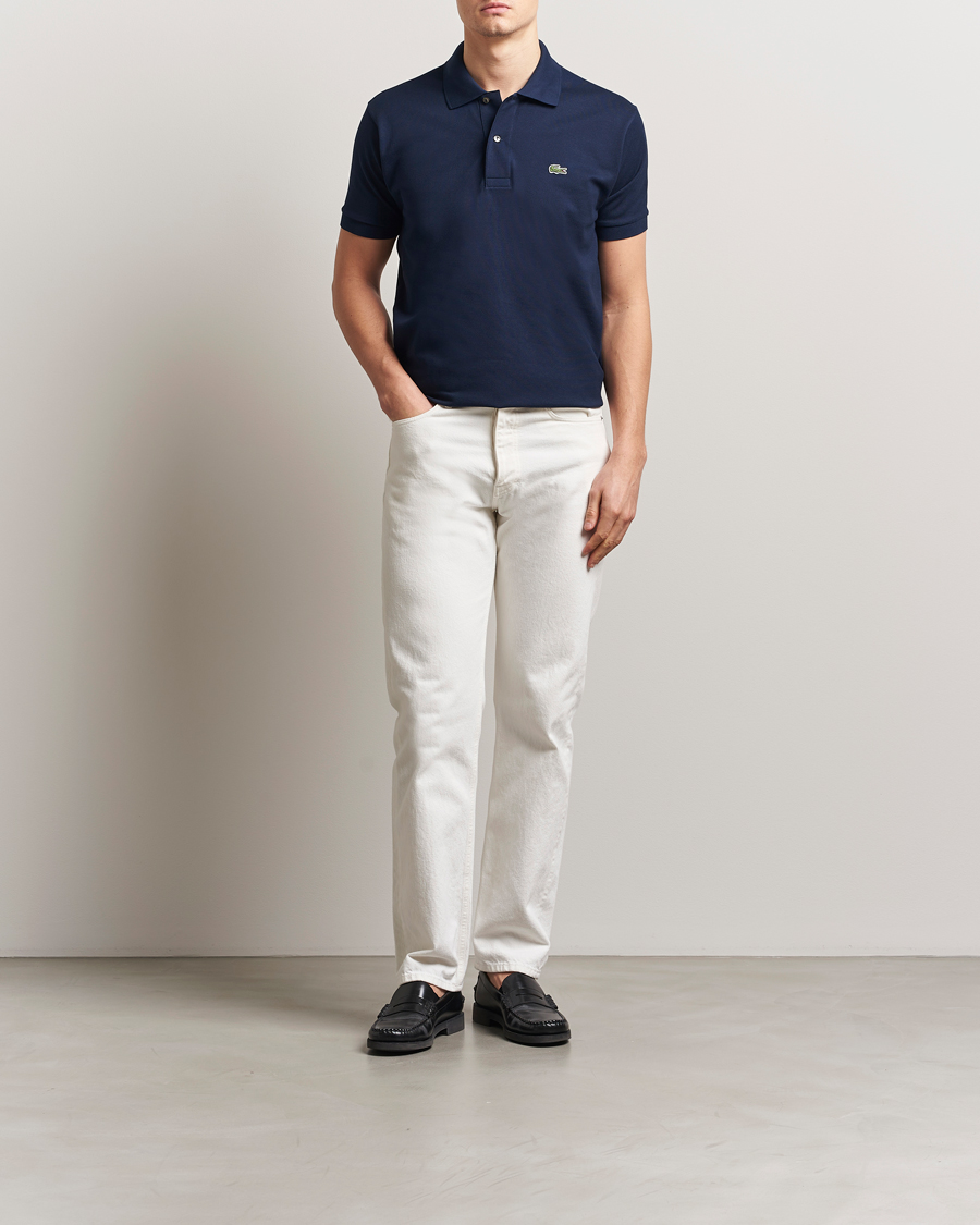 Men | Polo Shirts | Lacoste | Original Polo Piké Navy Blue