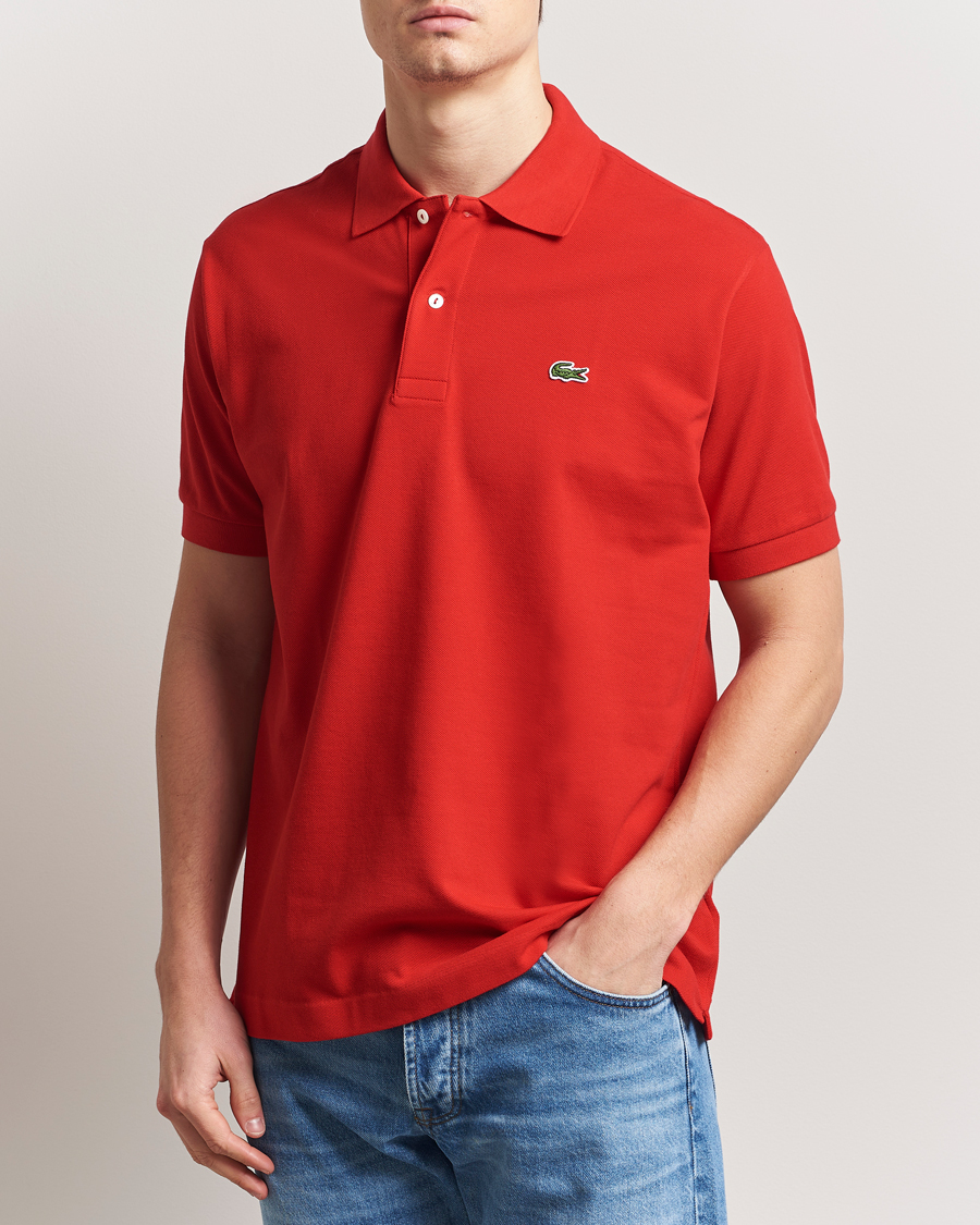 Men | Polo Shirts | Lacoste | Original Polo Piké Red
