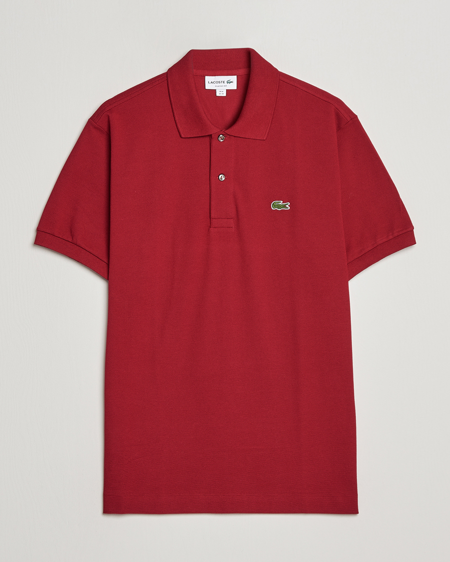 Men | Polo Shirts | Lacoste | Original Polo Piké Bordeaux