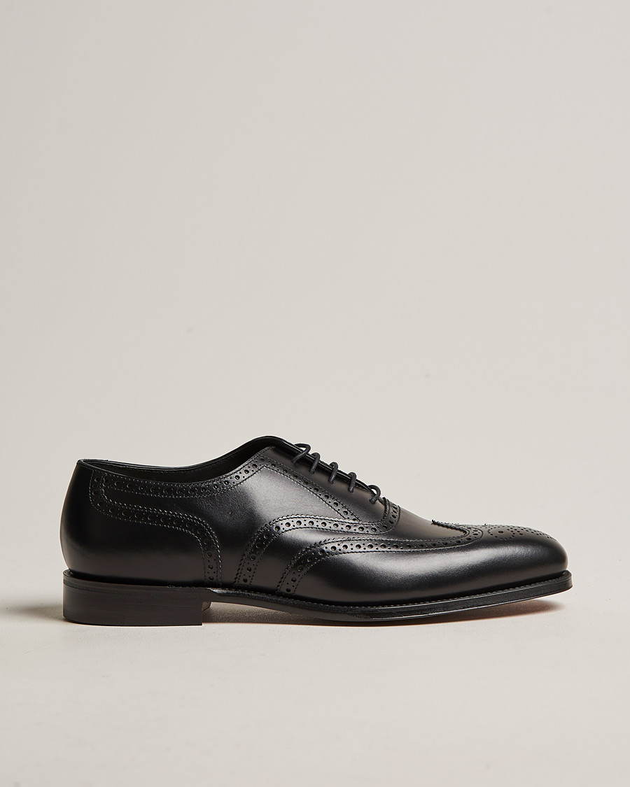 Men | Brogues | Loake 1880 | Buckingham Brogue Black Calf