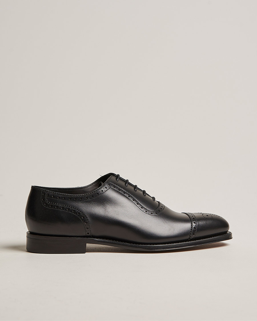 Men | Brogues | Loake 1880 | Strand Brogue Black Calf