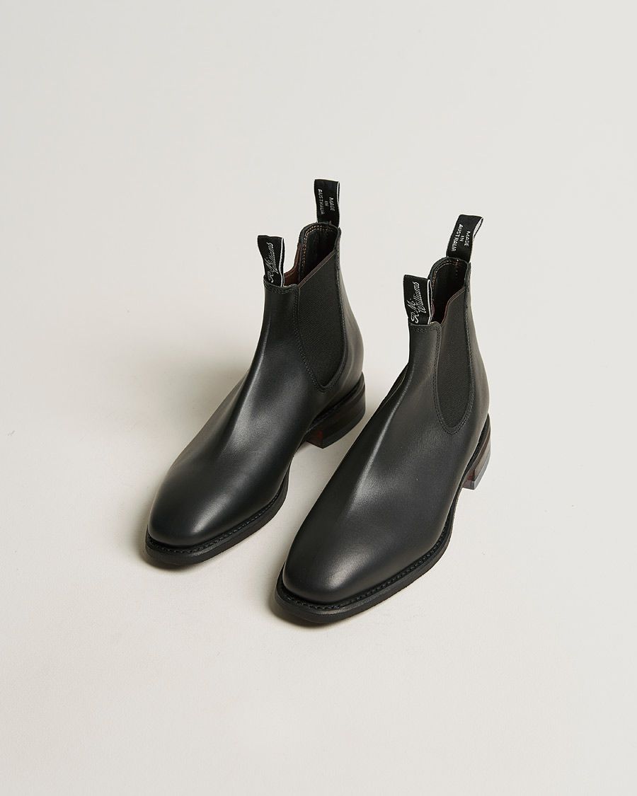 Men | R.M.Williams Blaxland G Boot Yearling Black | R.M.Williams | Blaxland G Boot Yearling Black
