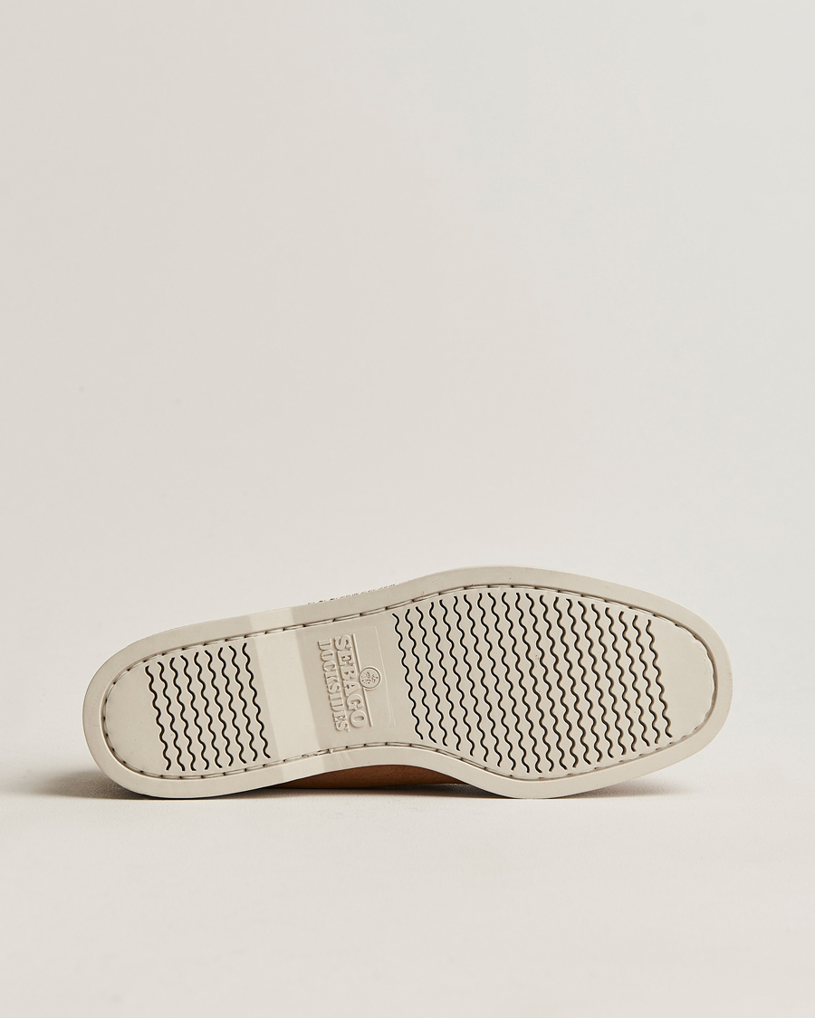 Men | Boat Shoes | Sebago | Docksides Nubuck Boat Shoe Brown