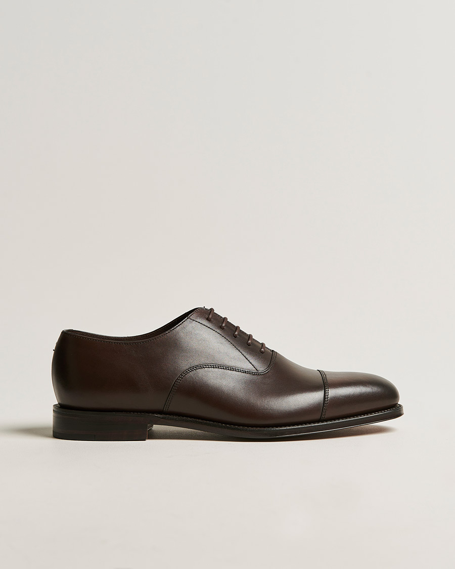 Men | Loake 1880 Aldwych Oxford Dark Brown Calf UK11 - EU45 | Loake 1880 | Aldwych Oxford Dark Brown Calf UK11 - EU45