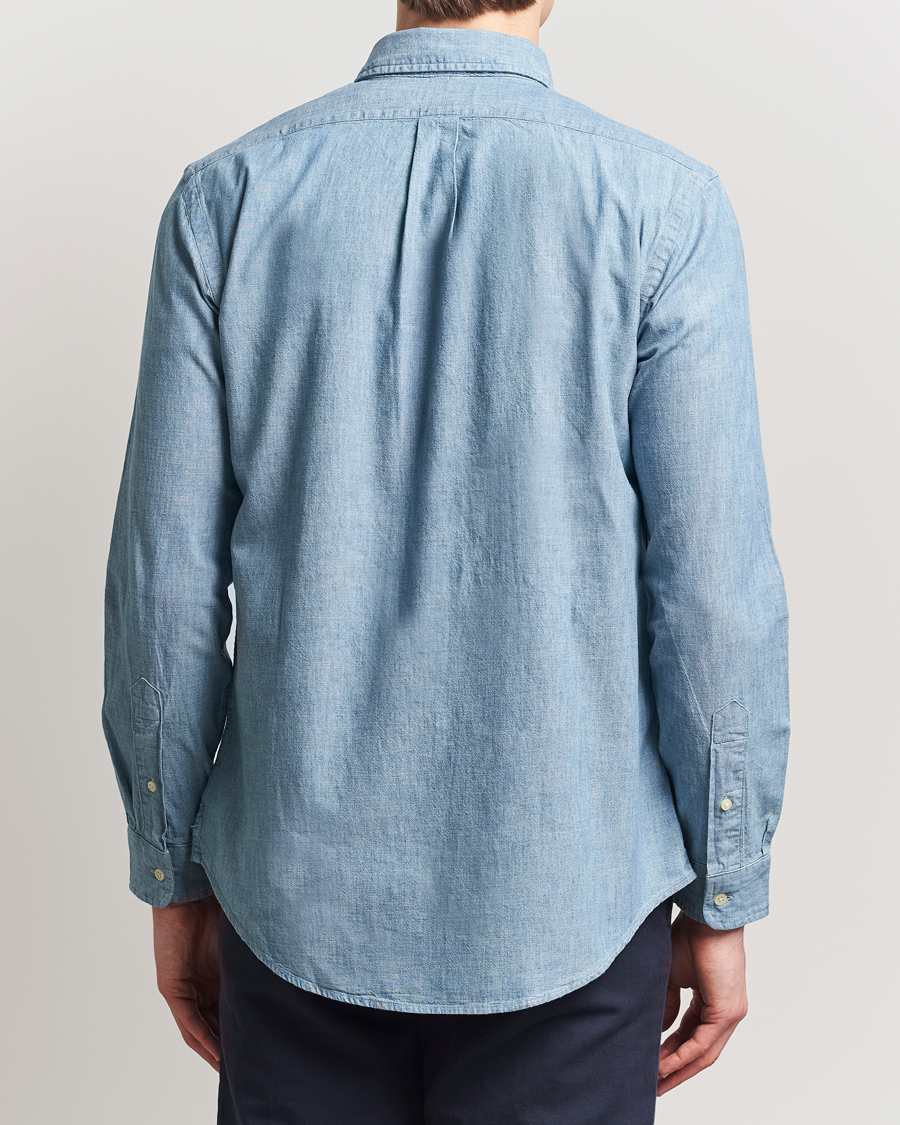 Men | Shirts | Polo Ralph Lauren | Custom Fit Shirt Chambray Washed