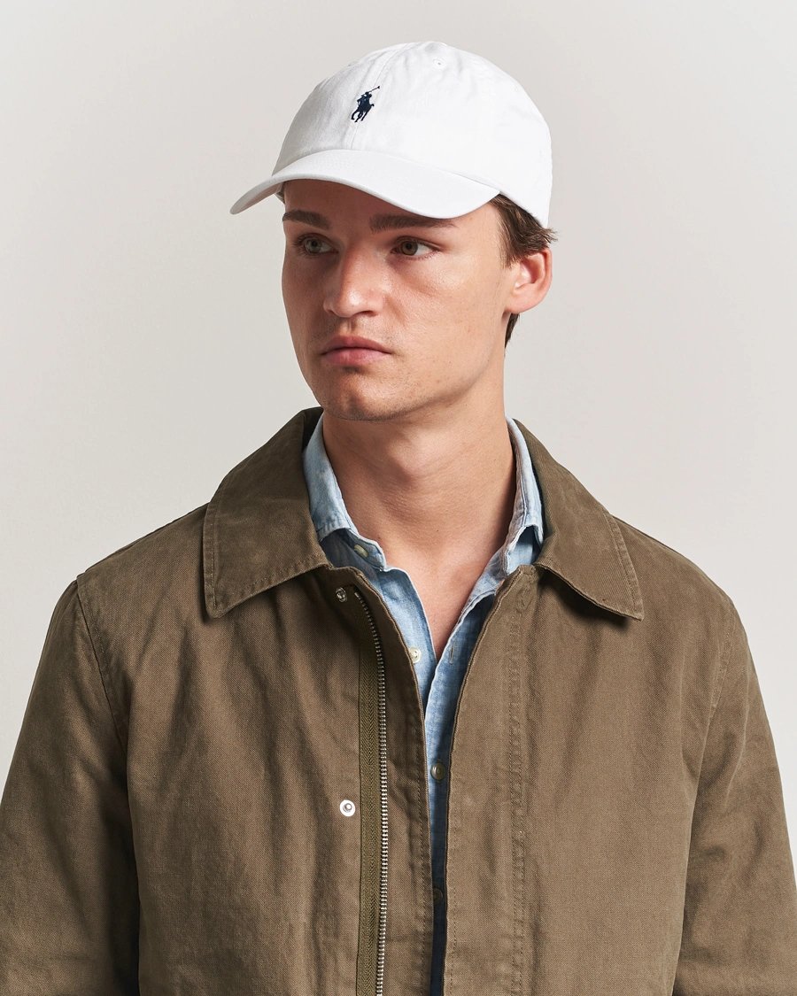 Men | Hats & Caps | Polo Ralph Lauren | Classic Sports Cap White