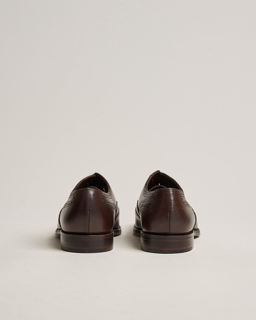 Men | Loake 1880 Buckingham Brogue Dark Brown Calf | Loake 1880 | Buckingham Brogue Dark Brown Calf
