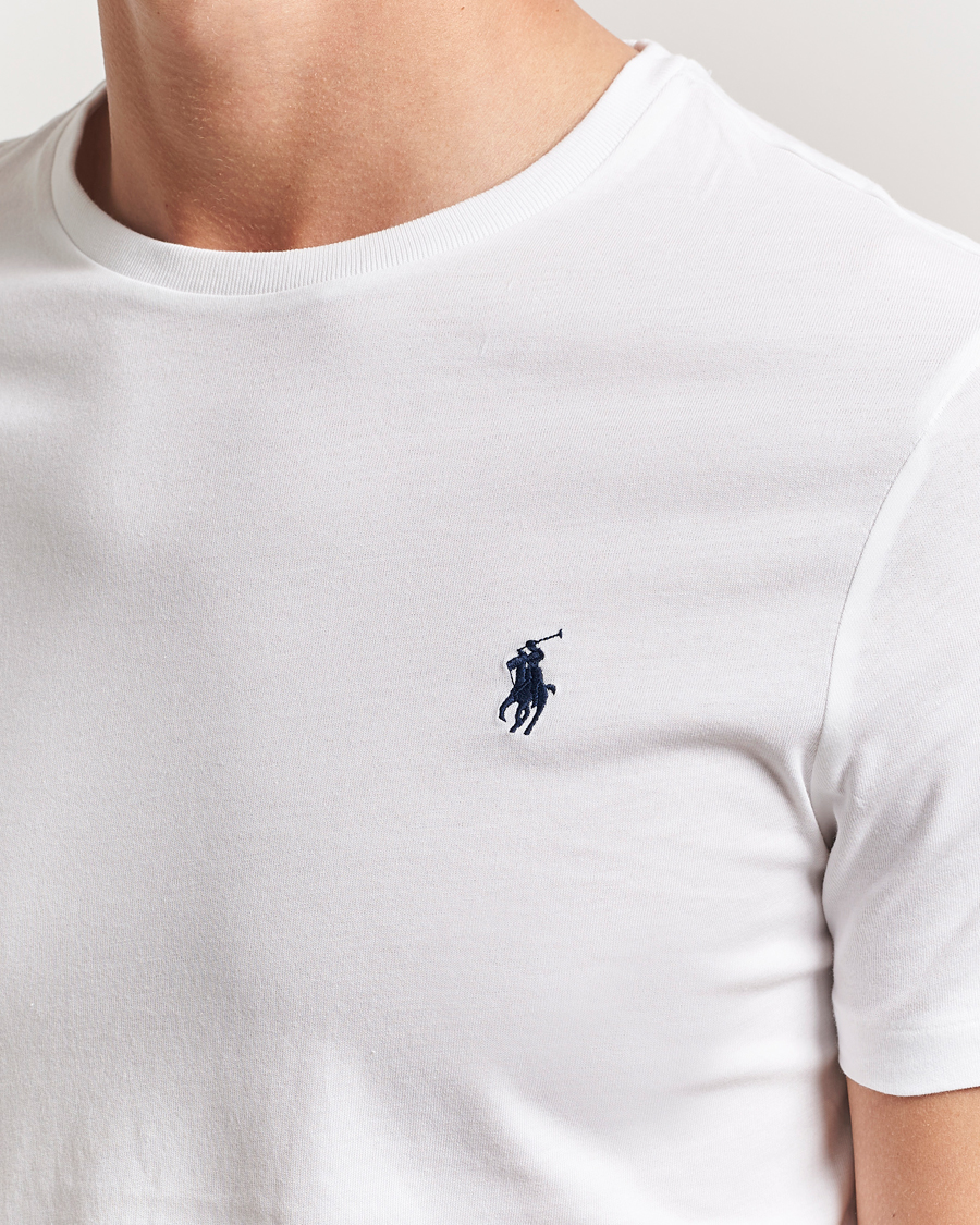 Men | T-Shirts | Polo Ralph Lauren | Custom Slim Fit Tee White