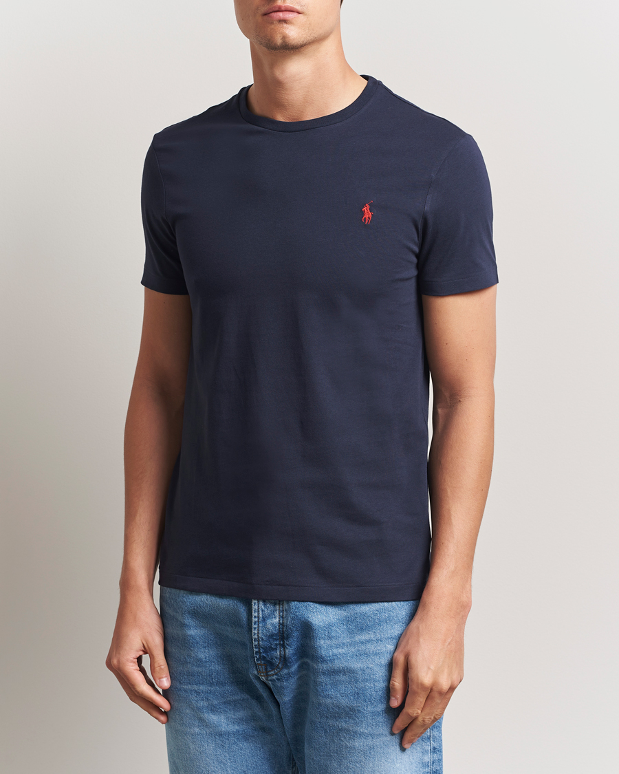 Men | T-Shirts | Polo Ralph Lauren | Custom Slim Fit Tee Ink