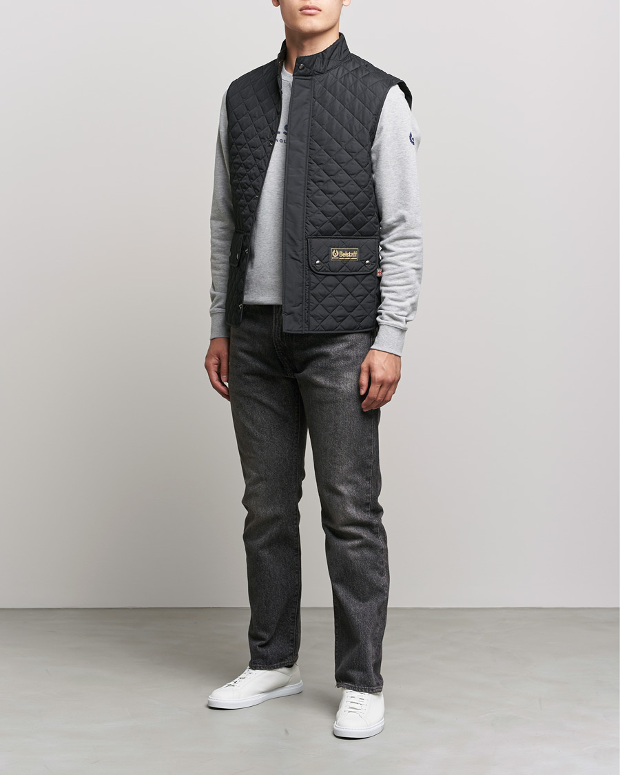Men | Coats & Jackets | Belstaff | Waistcoat Quilted Black 52