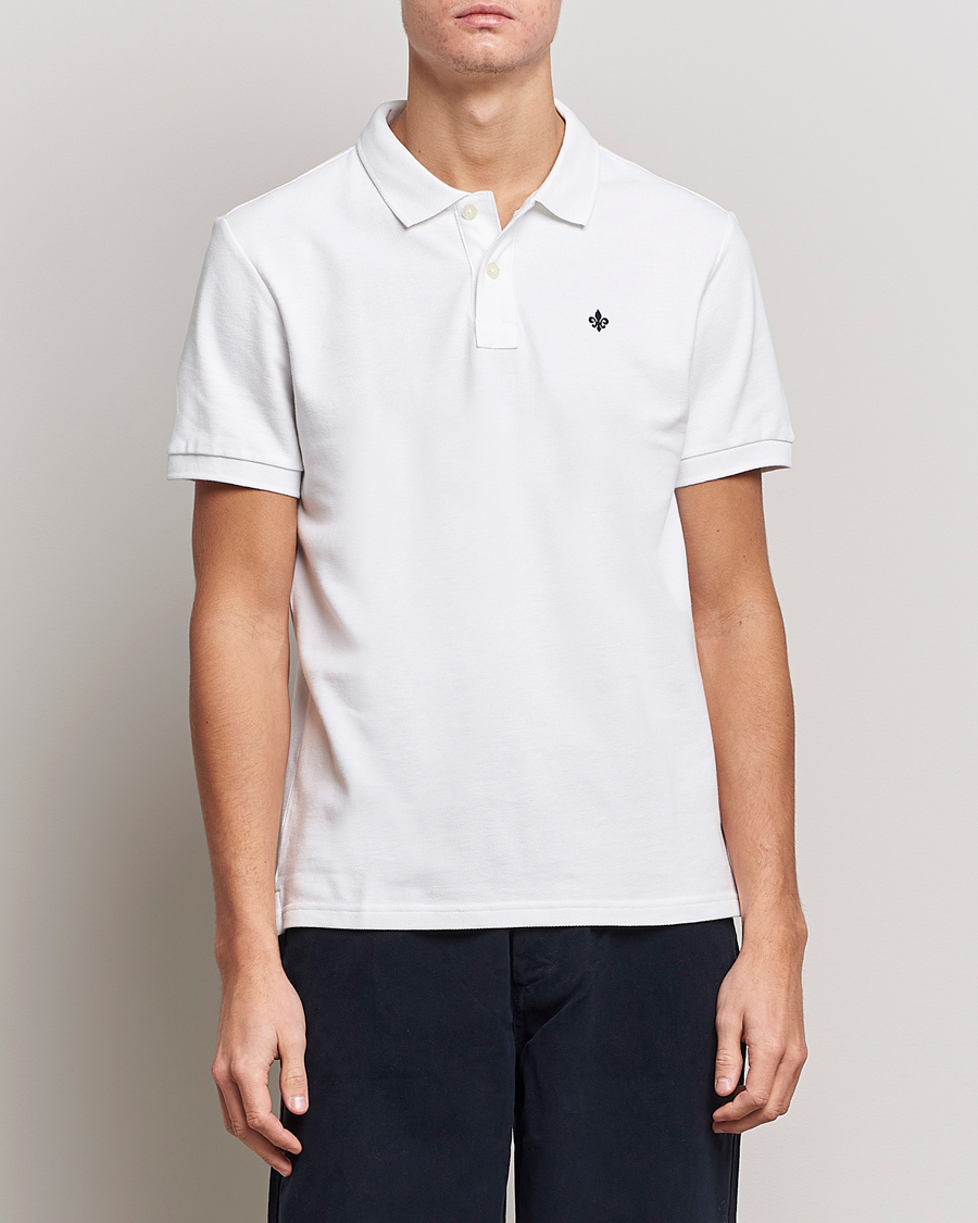 Men | Polo Shirts | Morris | New Pique Off White