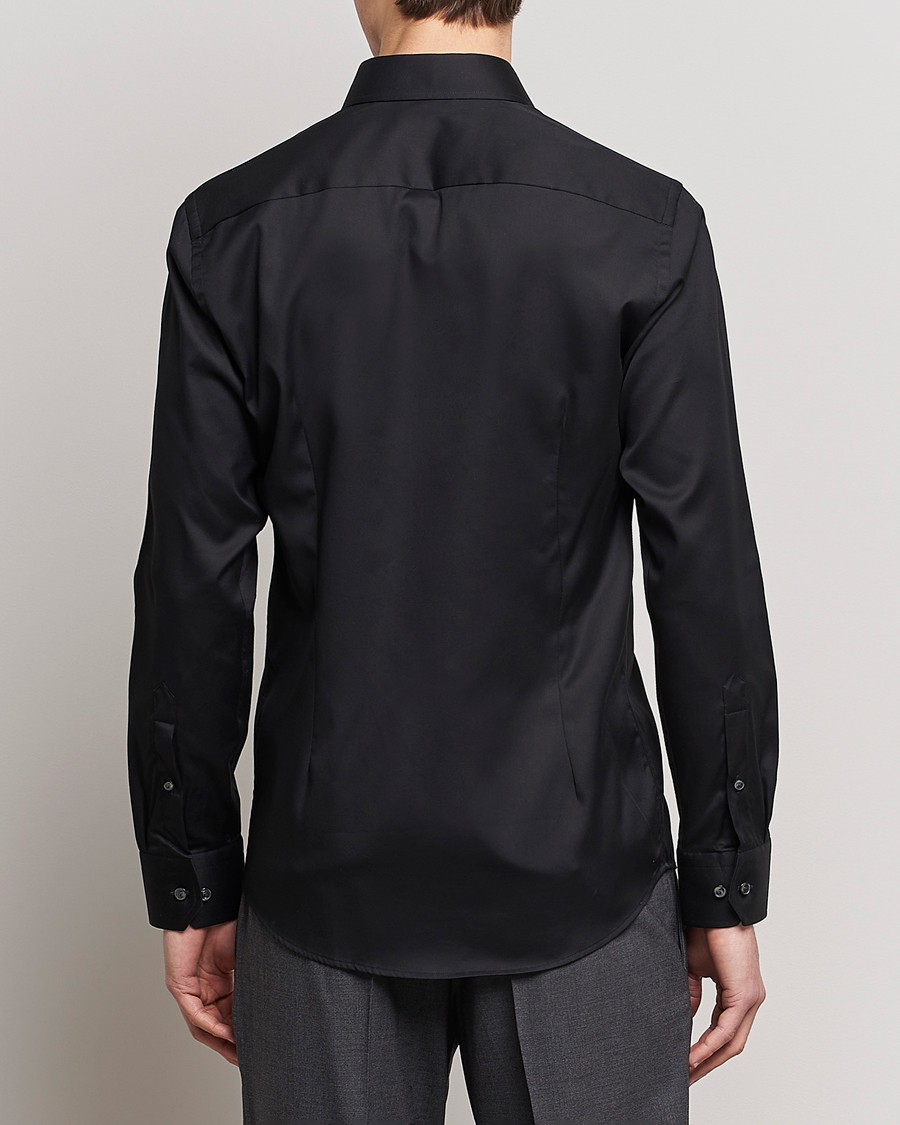 Men | Shirts | Eton | Slim Fit Shirt Black