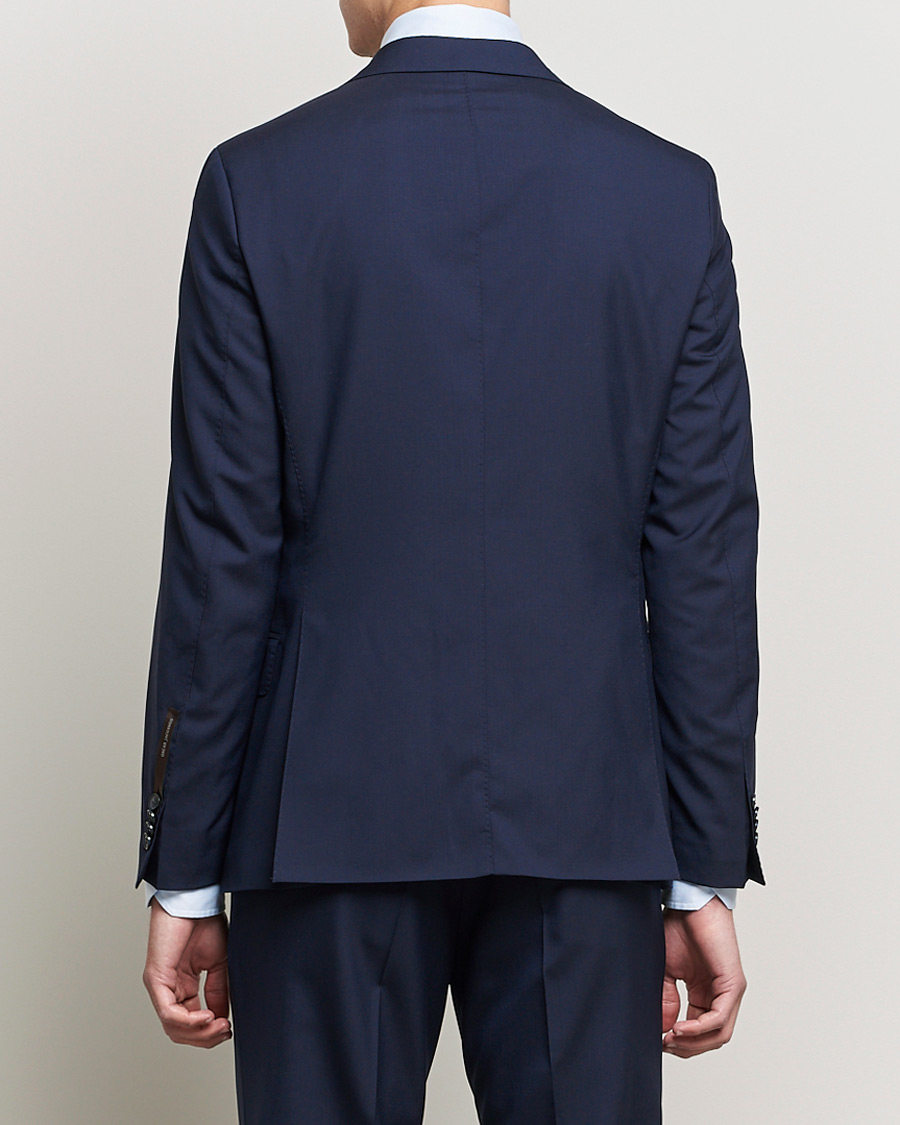 Men | Blazers | Oscar Jacobson | Edmund Blazer Super 120's Wool Navy 154