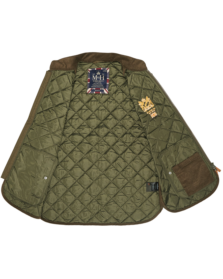 Men | Gilets | Morris | Trenton Quilted Vest Olive