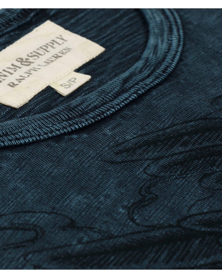 Men | T-Shirts | Denim & Supply Ralph Lauren | Printed CN Hawk Light Indigo