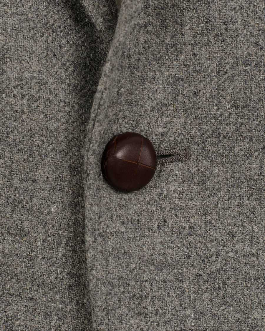 Men | Blazers | Morris | Brian Shetland Wool Diagonal Blazer Grey