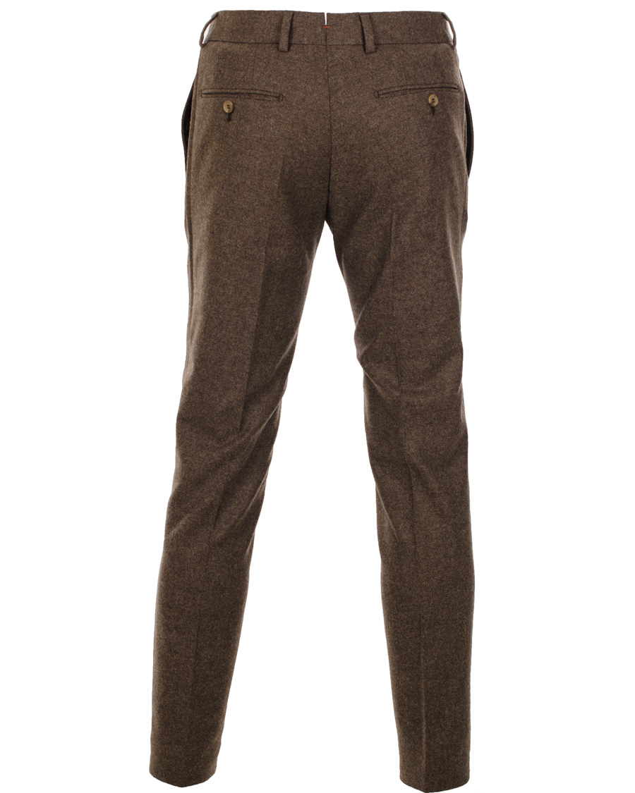 Men | Trousers | Morris | Rodney Diagonal Trousers Brown