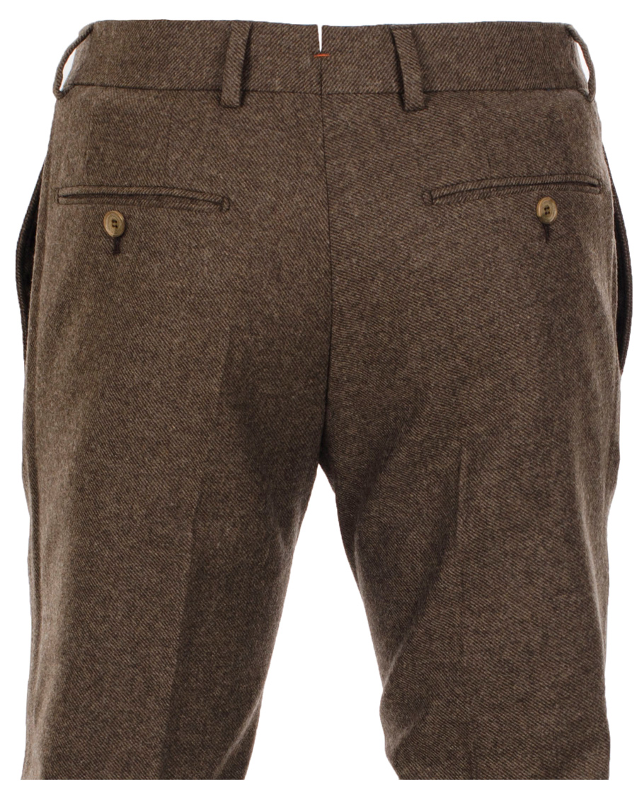 Men | Trousers | Morris | Rodney Diagonal Trousers Brown