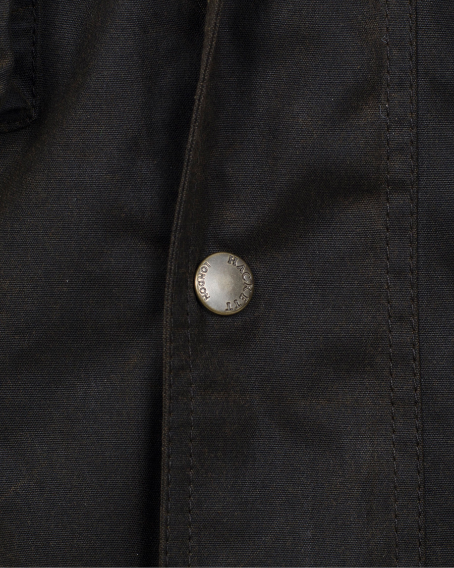 Men | Coats & Jackets | Hackett | Wax Rally Jacket Olive