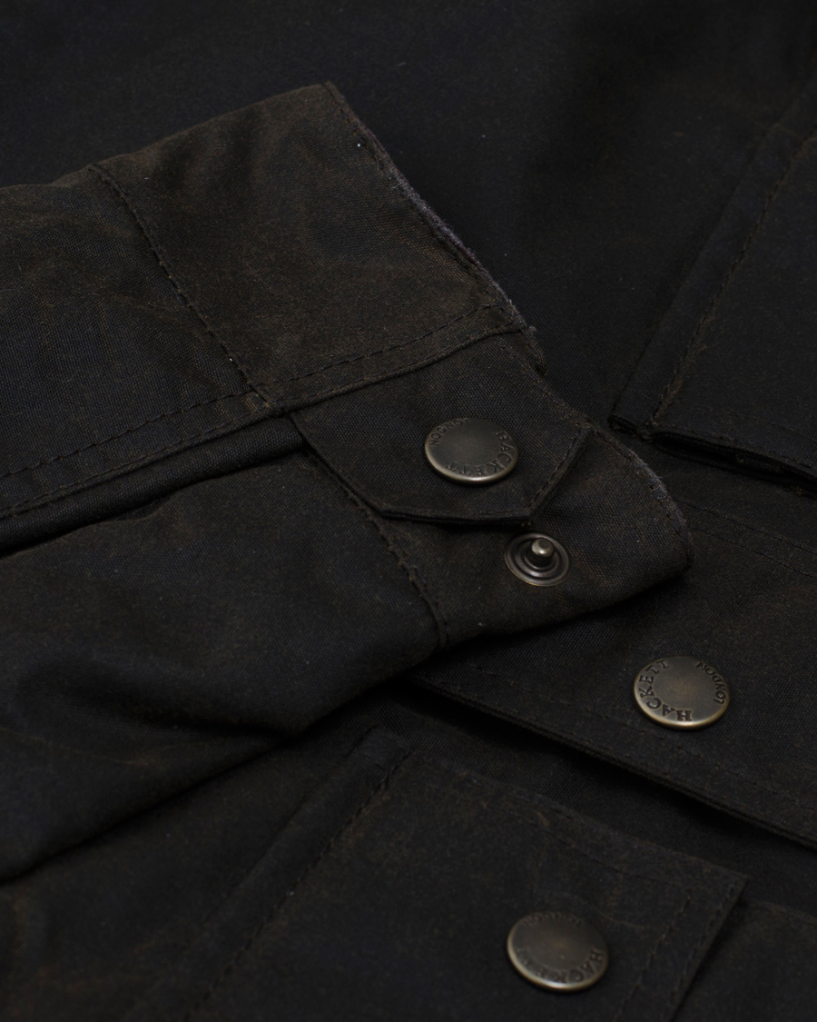 Men | Coats & Jackets | Hackett | Wax Rally Jacket Olive