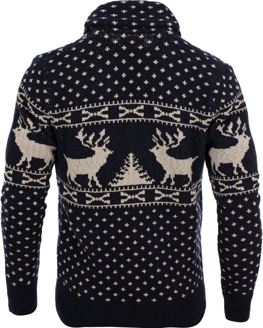 Men | Sweaters & Knitwear | Hackett | Rudolf Cardigan Navy S