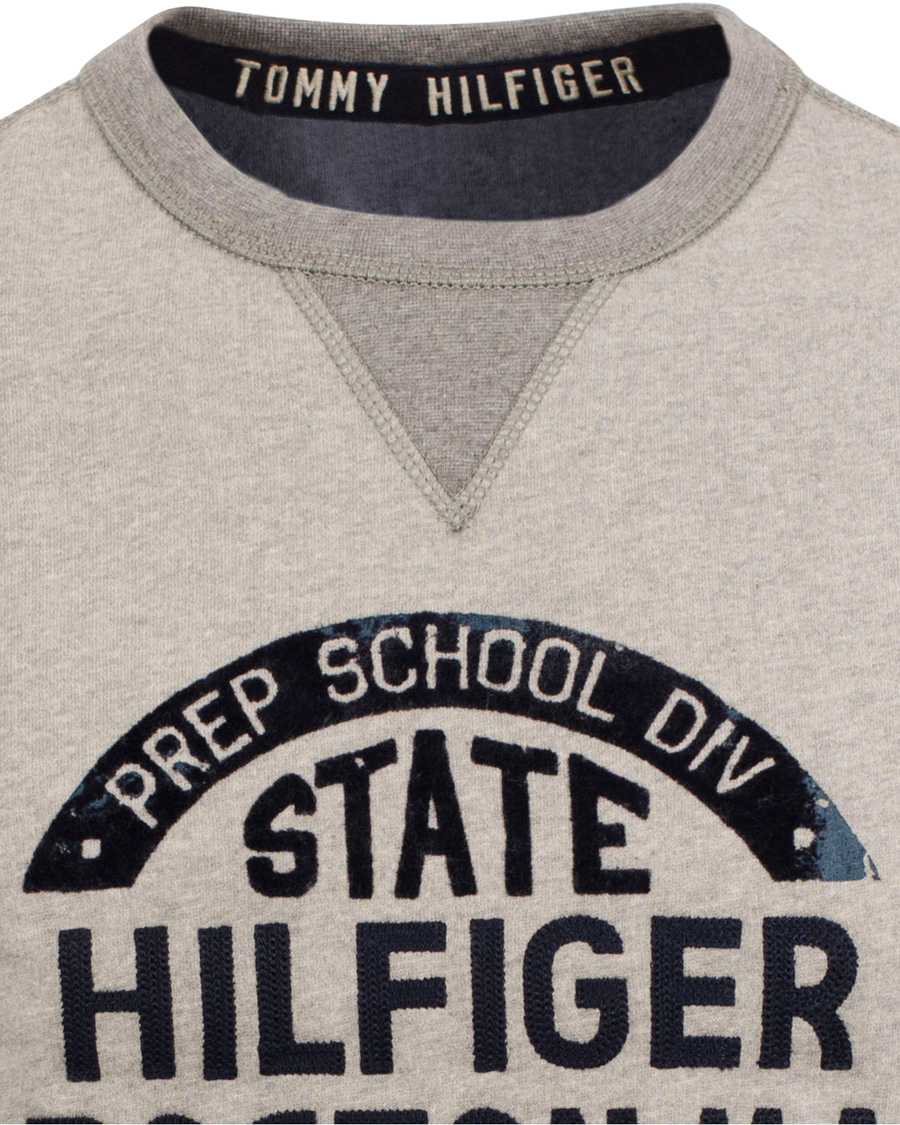 Men | Sweaters & Knitwear | Tommy Hilfiger | Largo C-Neck Vintage Fit Sweatshirt Cloud Heather