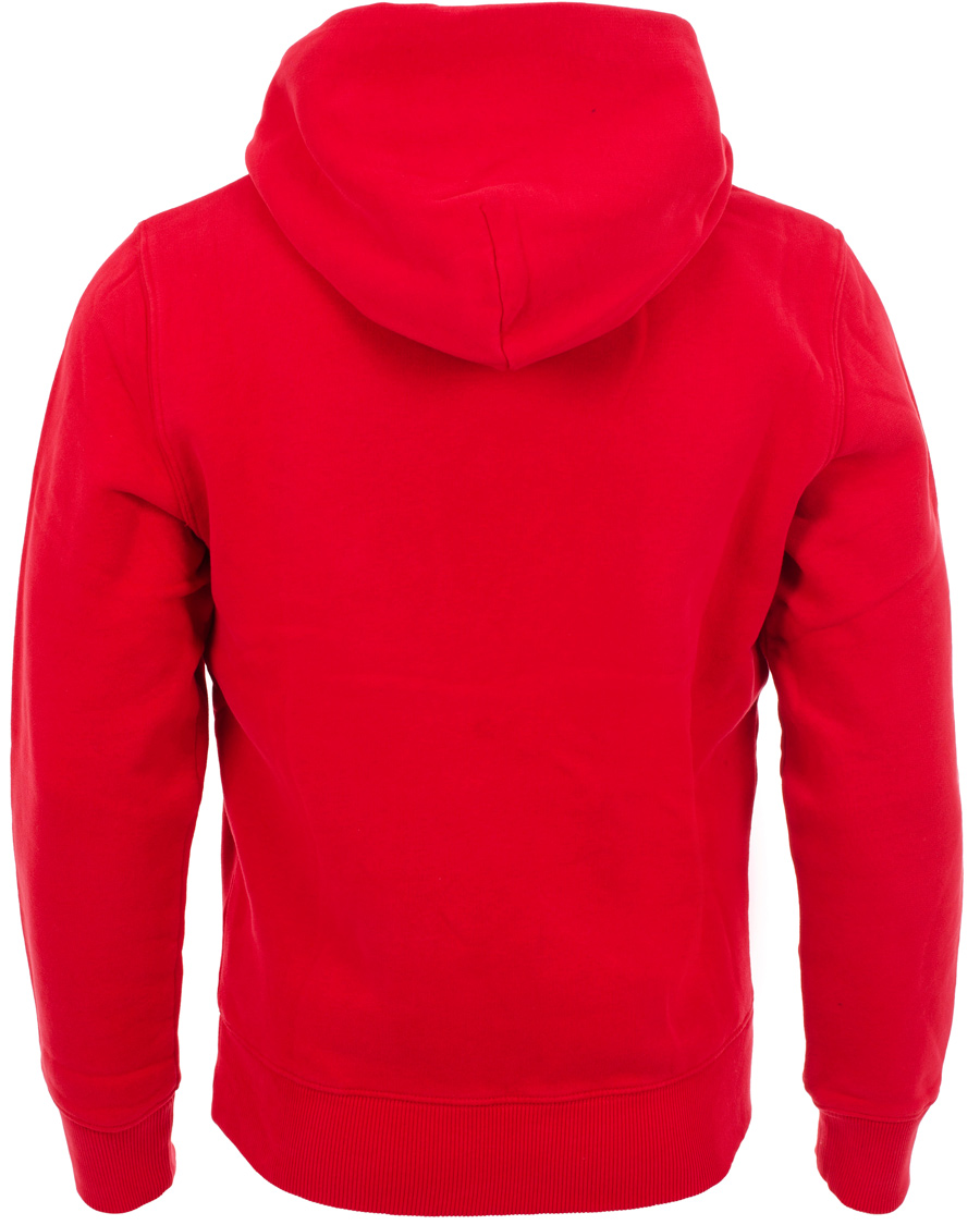 Men | Sweaters & Knitwear | GANT | Shield Hoodie Red