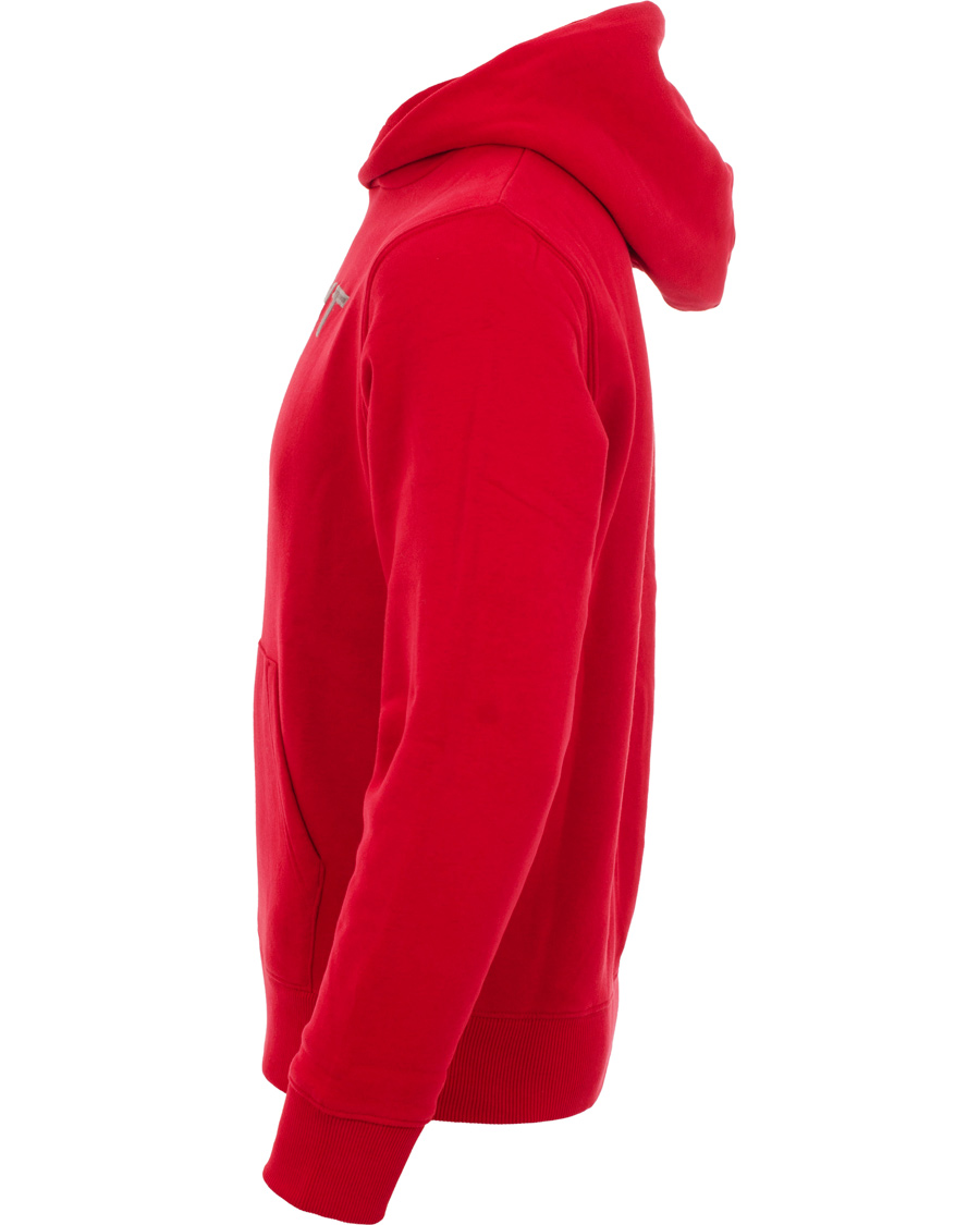 Men | Sweaters & Knitwear | GANT | Shield Hoodie Red