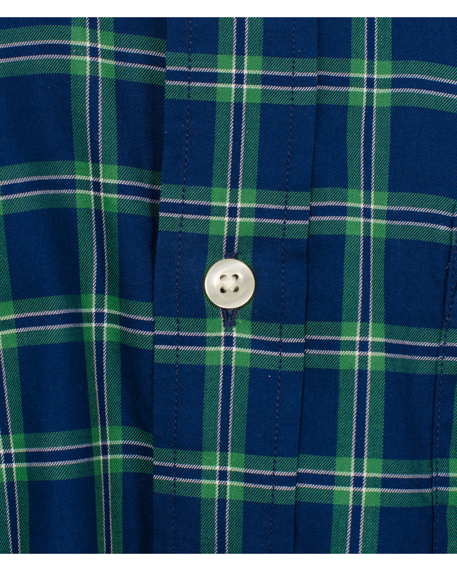 Men | Shirts | GANT | Wilmington Twill Check Regular Fit Shirt Bottle Green