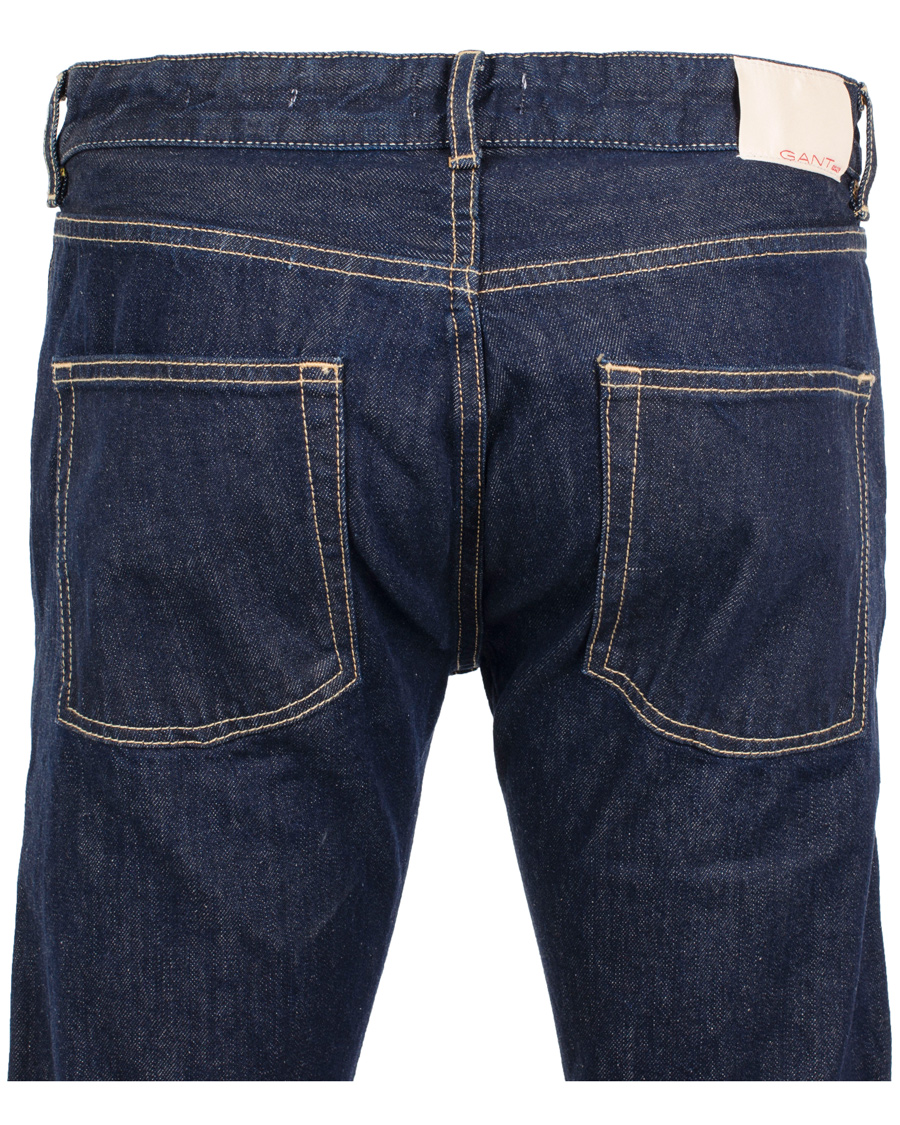 Men | Jeans | GANT Rugger | Stick Boy Raw Jeans Dark Blue
