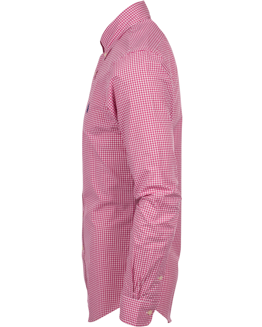 Men | Shirts | Polo Ralph Lauren | Slim Fit Poplin Check Shirt Pink