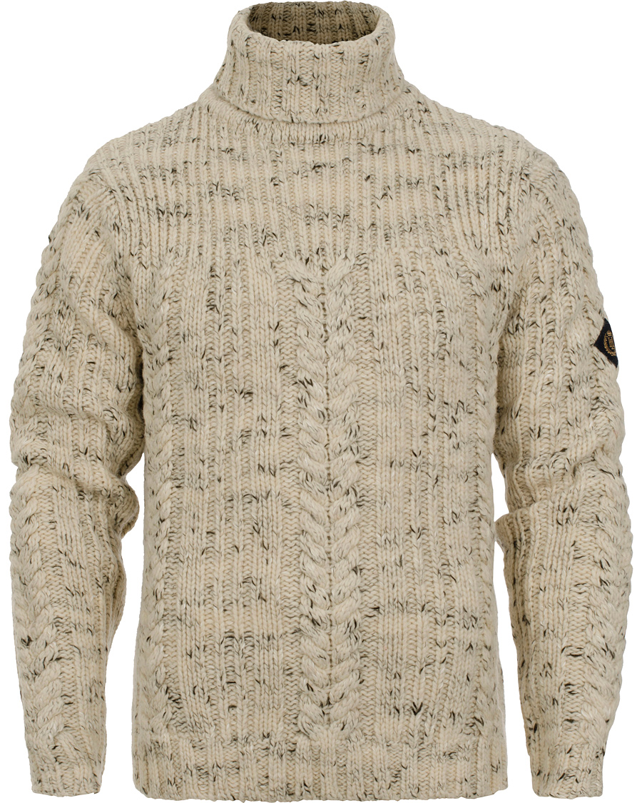 Men | Sweaters & Knitwear | Henri-Lloyd | Henri Lloyd Barnaby Regular Roll Neck Knit Surf
