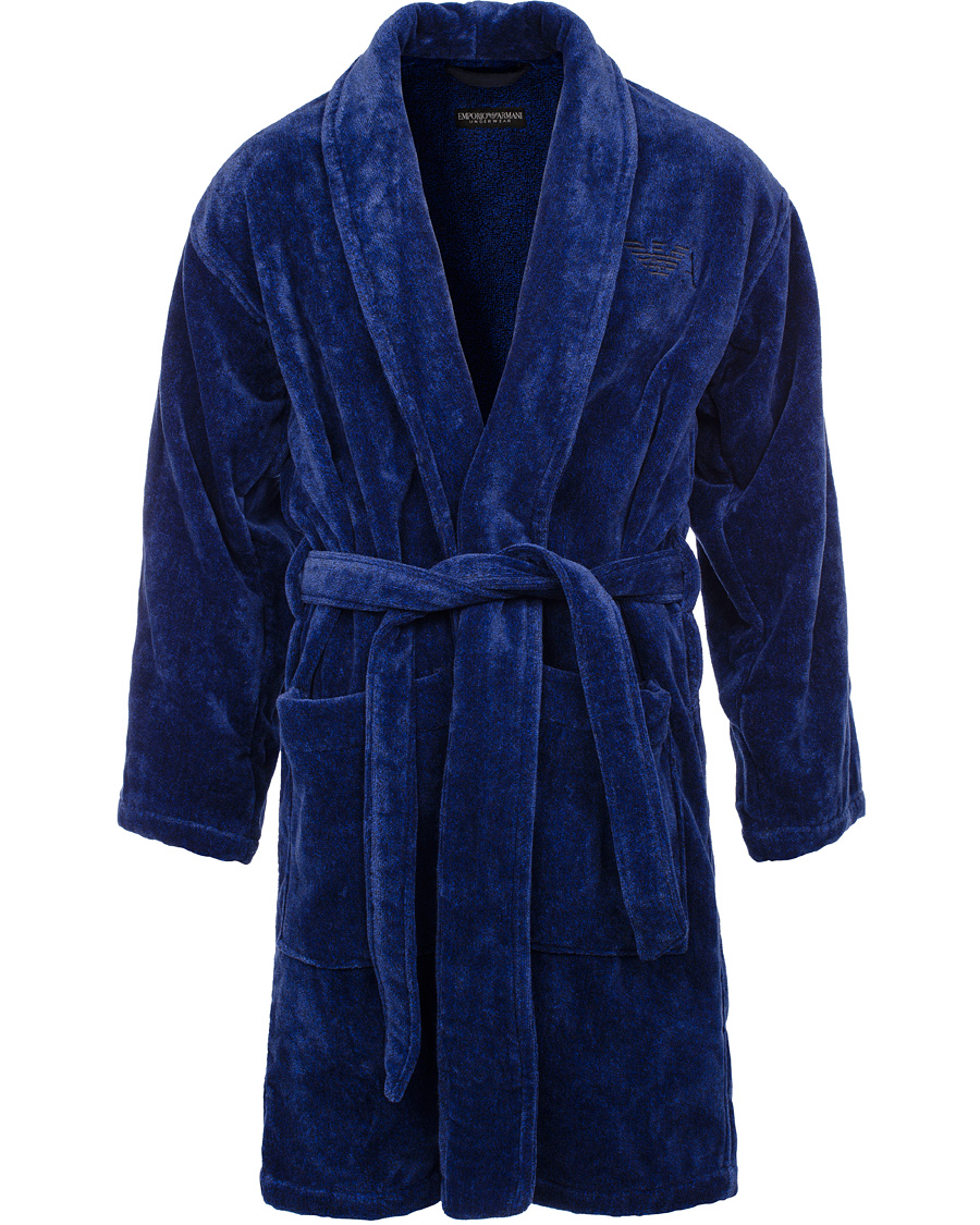 Men | Underwear & Socks | Emporio Armani | Bathrobe Marine Melange