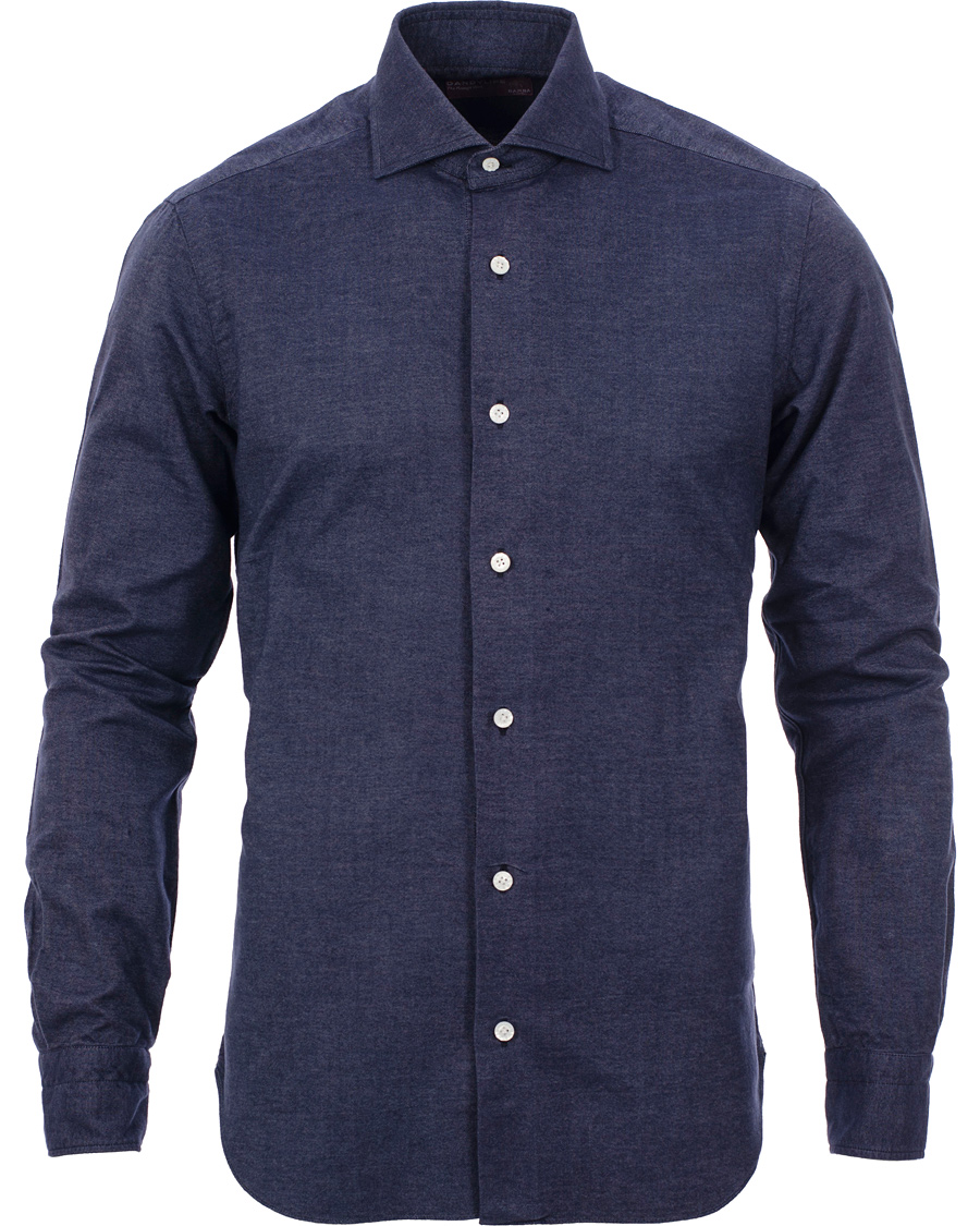 Men | Shirts | Barba Napoli | Dandylife Slim Fit Shirt Casual Blue